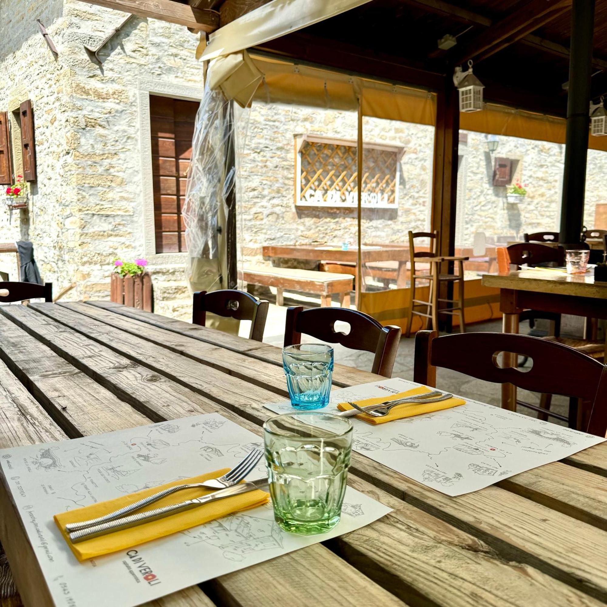 Albergo Ristorante Ca Di Veroli 바뇨디로마냐 외부 사진